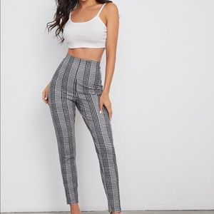 Plaid Dress Pants
